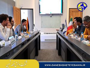 جلسه مذاکره با شرکت روسی در مورد فروش پمپ های اسکرو در شهرک علمی و تحقیقاتی اصفهان
