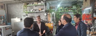 بازدید مدیر عامل بانک توسعه صادرات ایران بازدید مدیر عامل بانک توسعه صادرات ایران